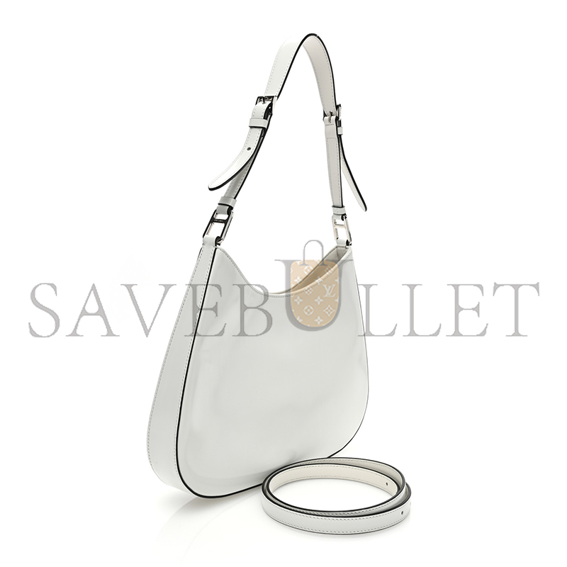 PRADA CLEO BRUSHED LEATHER SHOULDER BAG 1BC499 (30*18.5*4cm)